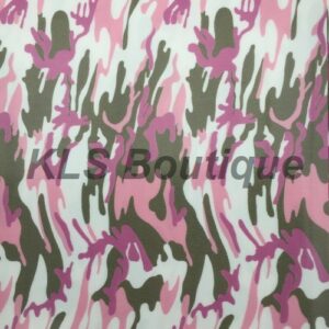 Ref FF142 – Feuille Flex 30cm x 20cm Camouflage Rose
